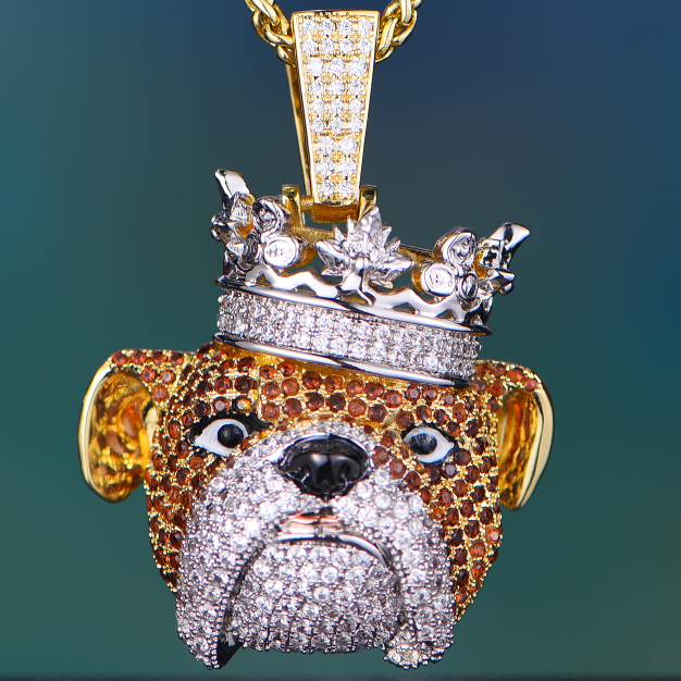 DBZ Crown Dog Pendant - Jeupeter