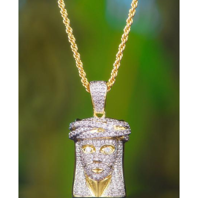 DBZ 14K Fully Iced Jesus - Jeupeter