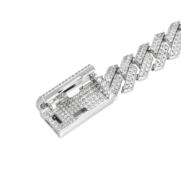 10mm Round Cut Prong Bracelet - Jeupeter