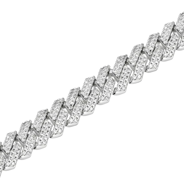 10mm Round Cut Prong Bracelet - Jeupeter